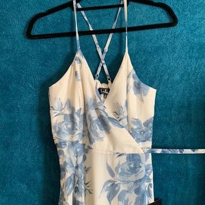 Lulus Wrap Maxi Dress